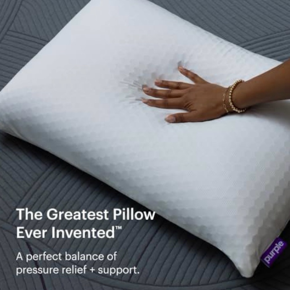 Purple Harmony™ Pillow standard size medium firmness  $210 ea retail